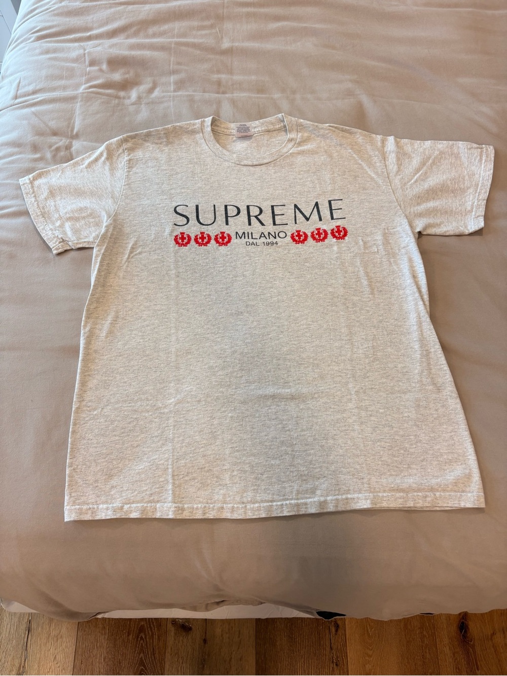 Supreme Grey Milano Tee